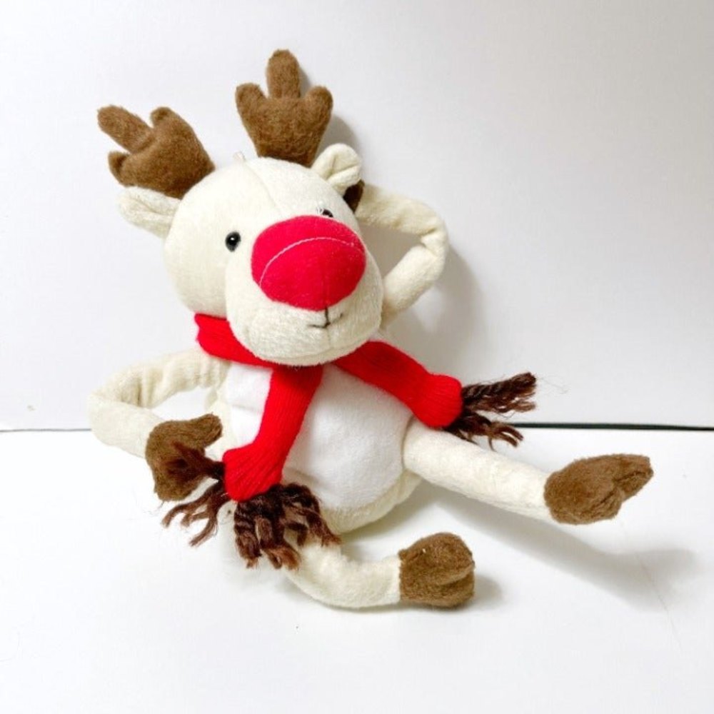 Bendy Reindeer Plush with Movable Limbs; Rare and HILARIOUS